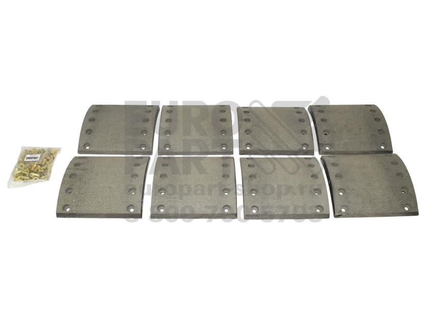 накладки тормозные Europart / 2119094008 комплект STD 210x200 (8шт) накладки тормозные Europart / 2119094008 комплект STD 210x200 (8шт)